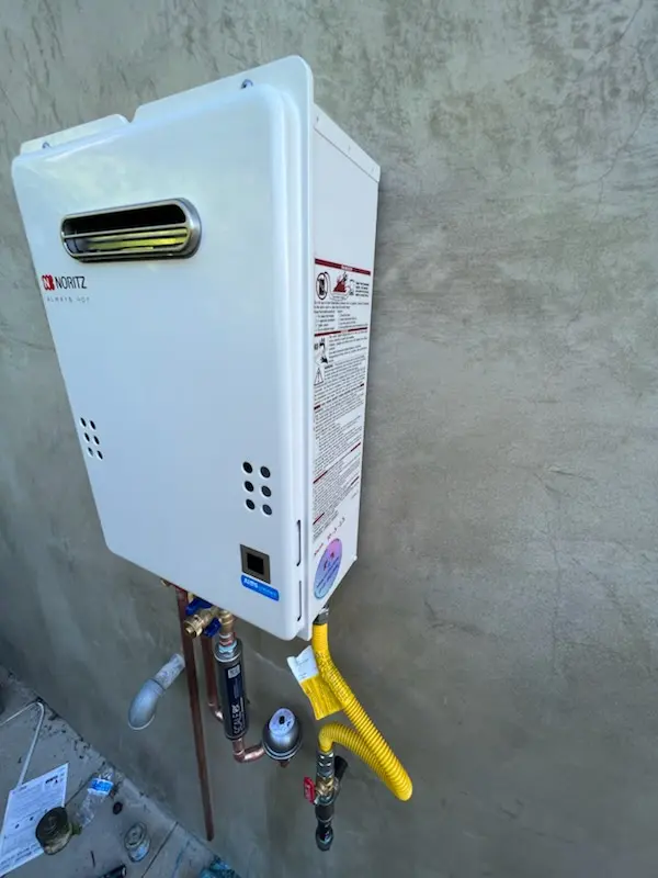 Tankless water heater installation for Union homes